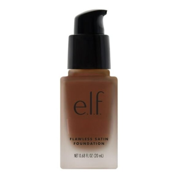 e.l.f. Flawless Satin Foundation, Espresso, 0.68 fl oz - Picture 1 of 4